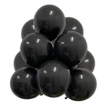 Black 12″ Latex Balloons by GloMex from Instaballoons