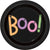 Boo Neon Lights Halloween Paper Plates 7″ by Unique from Instaballoons