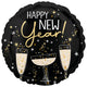 Bubbly Happy New Year 17″ Balloon