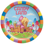 Candyland Paper Plates 7″ by Amscan from Instaballoons