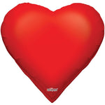 Casino Poker Heart Shape 28″ Foil Balloon by Convergram from Instaballoons