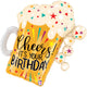 Cheers It's Your Birthday Beer 27″ Balloon