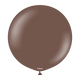 Chocolate Brown 24″ Latex Balloons (2 count)