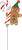 Christmas Gingerbread Man (requires heat-sealing) 14″ Foil Balloon by Anagram from Instaballoons