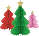 Christmas Tree Honeycomb Decorations by Unique from Instaballoons