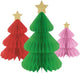 Christmas Tree Honeycomb Decorations