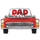 Classic Dad Car 30″ Balloon