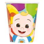 Cocomelon 9oz Paper Cups by Unique from Instaballoons