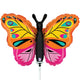 Colorful Butterfly (requires heat-sealing) 14″ Balloon