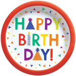 Confetti Time Birthday Paper Plates 9″ by Amscan from Instaballoons