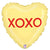 Conversation Heart Purple & Yellow 9″ Foil Balloon by Betallic from Instaballoons