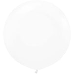 Crystal Clear Transparent 24″ Latex Balloons by Kalisan from Instaballoons