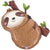 Cute Sloth 28″ Foil Balloon by Betallic from Instaballoons