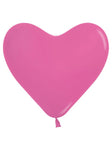 Deluxe Fuchsia Heart 11″ Latex Balloons by Sempertex from Instaballoons