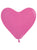 Deluxe Fuchsia Heart 11″ Latex Balloons by Sempertex from Instaballoons