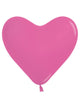 Deluxe Fuchsia Heart 11″ Latex Balloons (50 count)