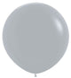 Deluxe Grey 36″ Latex Balloons (2 count)