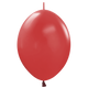 Deluxe Imperial Red 6″ Link-O-Loon Balloons (50 count)