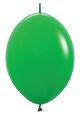 Deluxe Shamrock Green 12″ Link-O-Loon Balloons (50 count)