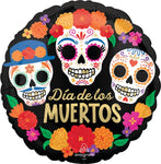 Dia De Los Muertos 18″ Foil Balloon by Anagram from Instaballoons