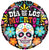 Dia De Los Muertos 18″ Foil Balloon by Convergram from Instaballoons