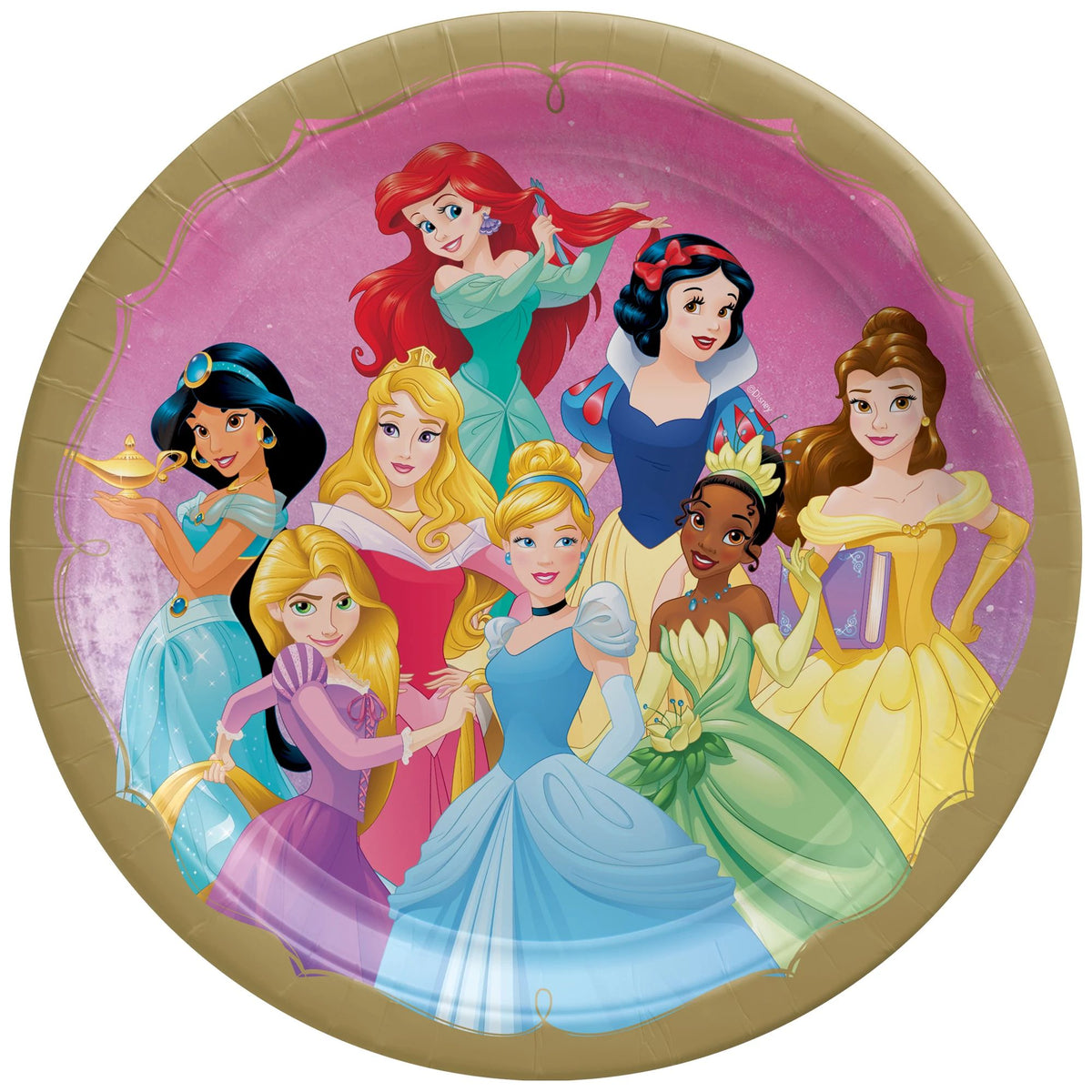 Disney Princess Paper Plates 7″ (8 count) – instaballoons Wholesale