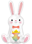 Easter Bunny 33″ Foil Balloon by Anagram from Instaballoons