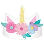 Enchanted Unicorn Paper Crown by Amscan from Instaballoons