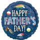 Father's Day Hooked on Dad 17″ Balloon