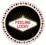 Feeling Lucky Casino 18″ Foil Balloon by Anagram from Instaballoons