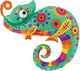 Festive Chameleon 39″ Balloon