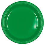 Festive Green Plastic Plates 10.25″ by Amscan from Instaballoons