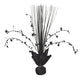 Foil Spray Centerpiece Jet Black