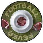 Football Melamine Chip and Dip Tray by Amscan from Instaballoons