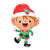 Funny Christmas Elf 36″ Foil Balloon by Convergram from Instaballoons