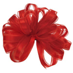 5/8"×20 yd Garbo Sheer Red Ribbon