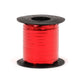 3/16" x 250yd Glitter Crimped Ribbon - Hot Red