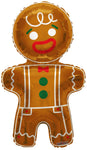 Gingerbread Man 36″ Foil Balloon by Convergram from Instaballoons