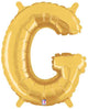 Gold Letter G 14″ Balloon