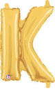 Gold Letter K 14″ Balloon