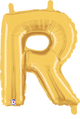 Gold Letter R 14″ Balloon