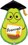 Graduation Avocado Bravocado 25″ Foil Balloon by Betallic from Instaballoons