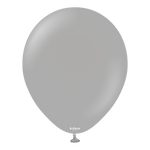 Grey 12″ Latex Balloons by Kalisan from Instaballoons