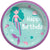 Happy Birthday Mermaid Paper Plates 9″ by Amscan from Instaballoons