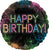 Happy Birthday Neon 17″ Foil Balloon by Anagram from Instaballoons