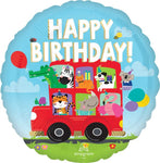 Happy Birthday Party Bus 17″ Foil Balloon by Anagram from Instaballoons