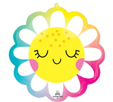 Happy Daisy Flower 21″ Foil Balloon by Anagram from Instaballoons