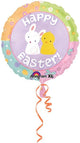 Happy Easter Cutest Bunny and Chick 18″ Balloon