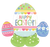 Happy Easter Egg Hunt Airloonz 33″ Foil Balloon by Anagram from Instaballoons