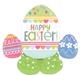 Happy Easter Egg Hunt Airloonz 33″ Balloon